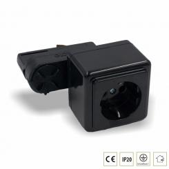 Stromschienensystem Universal Steckdose für 3-Phasen Stromschiene, 220-240V AC/50-60Hz, 10A 