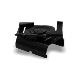 Stromschienensystem Deckenclip für 24mm Rasterdecke auf Global Trac Stromschiene schwarz 