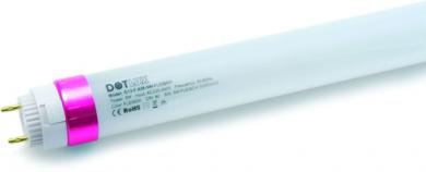 Dotlux LED-Röhre LUMENplus 150cm 18W Fleischfarbe gefrostet drehbare Endkappe 