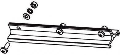 Dotlux Versteifungselement für 3 Phasenschienenverbinder schwarz 