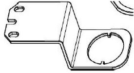 Dotlux  Sensormodul-Adapterplatte für  LED-Hallenstrahler LIGHTSHOWERugr 