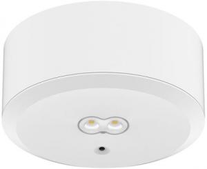 Dotlux LED-Sicherheitsleuchte EXITtop mit Selbsttest inkl. 2 austauschbaren Linsen weiß 8h 