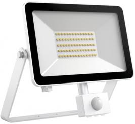 Dotlux LED-Strahler FLOORslim-sensor 50W 3000K weiß mit Bewegungsmelder PIR 