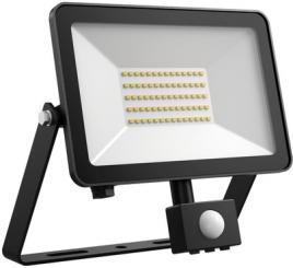 Dotlux LED-Strahler FLOORslim-sensor 50W 4000K schwarz mit Bewegungsmelder PIR 