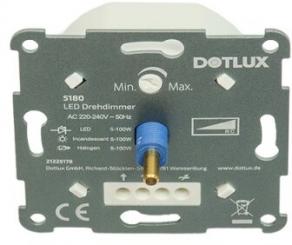 Dotlux LED-Drehdimmer 5-100W dimmbar Phasenabschnitt 