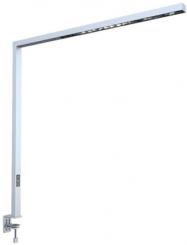 Dotlux LED-Tischleuchte STYLEdesk 80W 4000K tageslichtabhängige Dimmung silber 