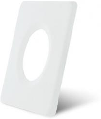 Dotlux Zierring für MULTISCREW eckig weiss matt 