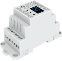 Dotlux DMX Empfänger/Dimmer mit integrierter Stand Alone Funktion 4 Kanäle 12-24V DC 4x5A Hu 