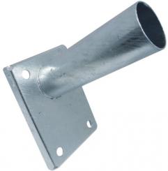 Dotlux Verzinkte Wandhalterung Stahl für Strassenleuchten 60mm Aufnahmerohr 