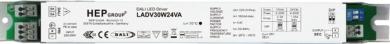 HEP LED Netzteil/Treiber LED Netzteil, Konstantspannung, dimmbar, 12/24Vdc per DIP, 30W (DALI-2 (DT6 