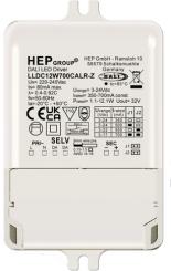 LED Treiber Konstantstrom dimmbar LLDC 12W 350-700 mA Jumper DALI-2 DT6 