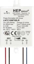 HEP  LED Treiber, Konstantstrom, dimmbar, 700mA, 10W (Phasenabschnitt) 