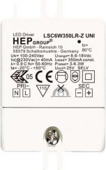 HEP  LED Treiber, Konstantstrom, 500mA, 6W 