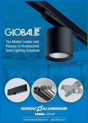 Stromschienensystem GLOBAL Trac von Nordic Aluminium 