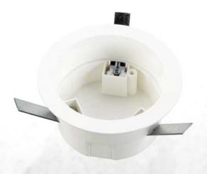 Nordic Aluminium Stromschienensystem XTSA 71-3 Einbaurahmen Fixpoint, Weiß, recessed box white 