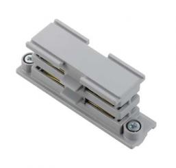 Nordic Aluminium Stromschienensystem XTS 21-1 Linearverbinder, Alu/Grau, connector grey 