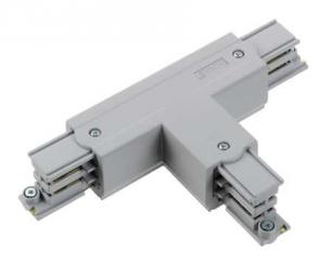 Nordic Aluminium Stromschienensystem XTS 36-1 T-Verbinder, Alu/Grau, T-connector grey 