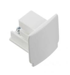 Nordic Aluminium Stromschienensystem XTS 41-3 Endkappe, Weiß,end cap white 