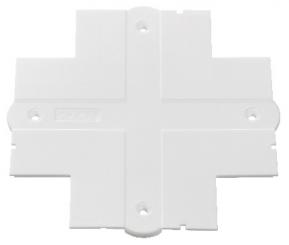 Nordic Aluminium XTSF 630-3 Abdeckplatte, Weiß, Cover Plate white f. XTSC634–640 