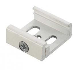 Nordic Aluminium Stromschienensystem SKB 12-3 Schienenzubehör, Weiß, ceiling clamp white 