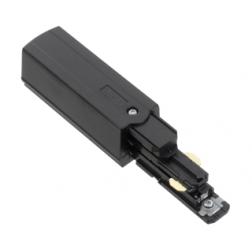 Nordic Aluminium Stromschienensystem XTSC 612-2 Endeinspeisung links, end feed black (Schwarz), Glob 