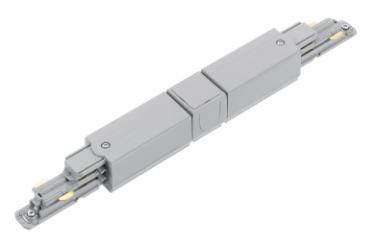 Nordic Aluminium Stromschienensystem XTSC 614-1 Mitteleinspeisung, silver (Silber/Grau), Global Trac 