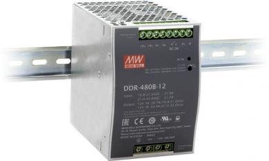 Mean Well DC/DC-Wandler Hutschiene 16.8-33.6VDC 48V 10A 