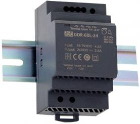 Mean Well DC/DC-Wandler Hutschiene 9-36VDC 5V 10.8A 