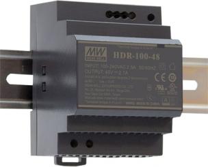 Mean Well Step Shape Hutschienennetzteil DIN-Rail 85-264VAC 15V 6.13A 