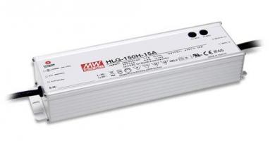 Mean Well Schaltnetzteil IP67 CV CC 90-305VAC 24V 6.3A 