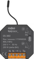 NIKO RF/Funk - RF RECEIVER DIMMER 1 CH. 