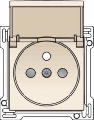 Niko  NIKO Original Cream - CPL SOCKET-OUTL. COVER 