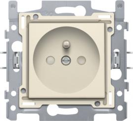 Niko  NIKO Original Cream - SOCKET-OUTL. PIN+SAFETY 