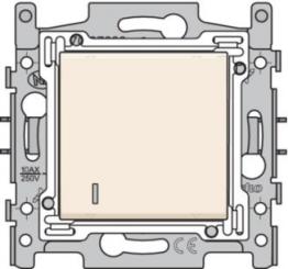 Niko  NIKO Original Cream - CONTROLSWITCH 2-WAY 