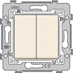 Niko  NIKO Original Cream - SWITCH 2-CIRCUITS CREAM 