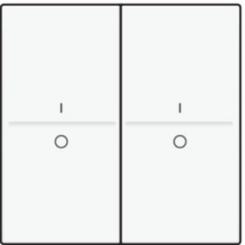 Niko  NIKO RF/Funk - ROCKER 2x RF/BUS I-O 