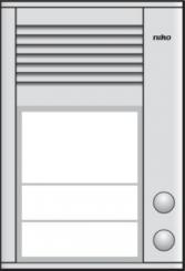 Niko  NIKO Türkommunikation - AUDIO DOORST 2 BUTTONS 