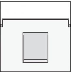 Niko  NIKO Datacom - CP DATA 1xRJ WHITE 