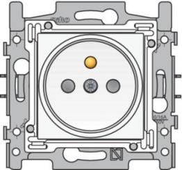 Niko  NIKO Original White - SOCKET-OUTL. PIN+SAFETY 