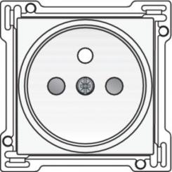 Niko  NIKO Original White - CPL SOCKET-OUTL. +SAFETY 