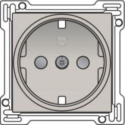 Niko  Original Light Grey - CPL SOCKET-OUTL SIDE/S. 