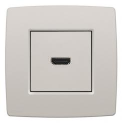 Niko  NIKO Original Light Grey - SOCK. HDMI-HDMI LIGHT GR 