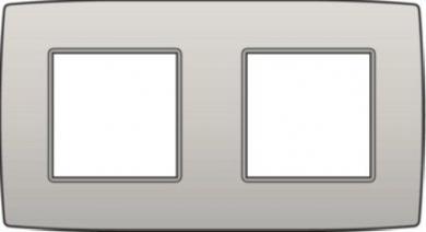 Niko  NIKO Original Light Grey - COVERPL 2GANG 71 