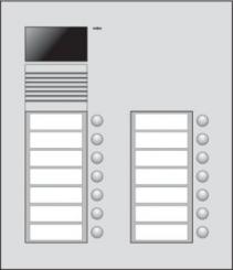 Niko  NIKO Türkommunikation - VIDEO DOORST 2x7 BUTTONS 