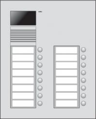 Niko  NIKO Türkommunikation - VIDEO DOORST 2x8 BUTTONS 