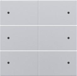 Niko  NIKO Intense Sterling - SET 6xPUSHB. 24V+LED 