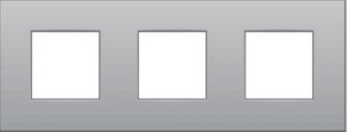 Niko  NIKO Intense Sterling - COVERPL 3GANG 71 ST 