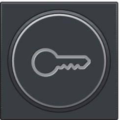 Niko  NIKO Intense Antracite - SET PUSH-B. 6A 'KEY' 