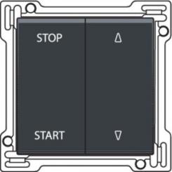 Niko  Intense Antracite - SET SWITCH BLINDS ANT. 