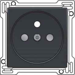 Niko  NIKO Intense Antracite - CPL SOCKET-OUTL. PEN+E 